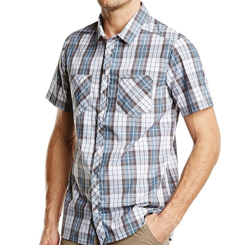 Craghoppers Mens Kalifa Short Sleeve Shirt Small